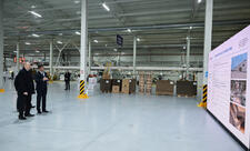 Sumqayıt Sənaye Parkında karton və qutu taralarının istehsalı müəssisəsinin açılışı olub  - FOTO