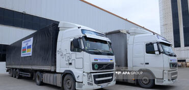 Azərbaycandan Ukraynaya növbəti humanitar yardım göndərilib - FOTO