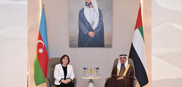 Sahibə Qafarova BƏƏ-yə səfərə gedib