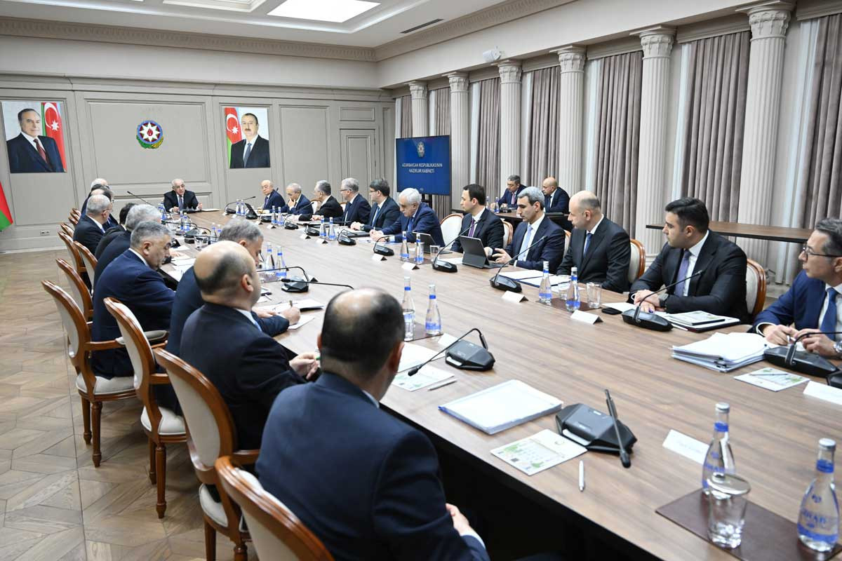 Nazirlər Kabinetində Xəzərin və Bakı buxtasının ekoloji vəziyyətinə dair iclas keçirilib, tapşırıqlar verilib