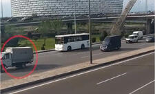 Ötən il 1889 nasaz avtomobil yolda qalıb, sıxlıq yaranıb