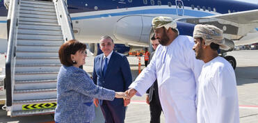 Milli Məclisin sədri Omana səfər edib