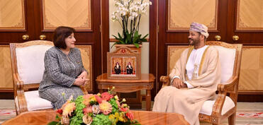 Oman XIN başçısı Azərbaycanın strateji coğrafi mövqeyinin əhəmiyyətini vurğulayıb