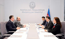 Azərbaycan-Belarus mədəni əməkdaşlığı müzakirə olunub