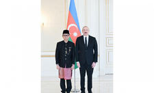 Dövlət başçısı İndoneziya Prezidentini Azərbaycana səfərə dəvət edib