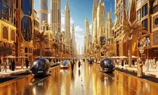 Dubayda qızıldan döşənmiş ilk küçə tikiləcək