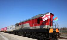 Poti–Bakı ekspres blok-qatarı yola salındı