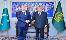 Xələf Xələfov Pakistan XİN rəhbəri ilə görüşüb