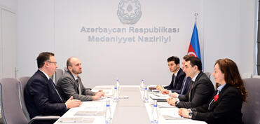 Azərbaycan-Belarus mədəni əməkdaşlığı müzakirə olunub