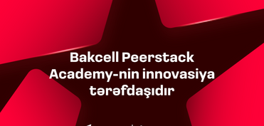 Bakcell Peerstack Academy-nin innovasiya tərəfdaşıdır
