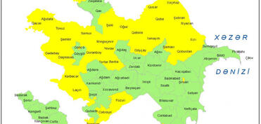 Küləkli hava şəraiti ilə bağlı sarı xəbərdarlıq verilib