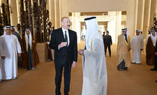 Prezident İlham Əliyev Birləşmiş Ərəb Əmirliklərinə səfərə gəlib