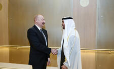 Prezident İlham Əliyev Birləşmiş Ərəb Əmirliklərinə səfərə gəlib