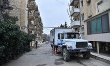 Səbail rayonunda 370 metr su xətti yenisi ilə əvəzlənib