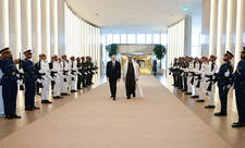 Prezident İlham Əliyev Birləşmiş Ərəb Əmirliklərinə səfərə gəlib