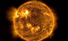 Günəşdə güclü alışma baş verib