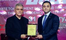 “Combat”Peşəkar Döyüş Liqasının prezidenti Ruslan Məmmədov  "III dan fəxri qara kəmər"lə təltif olundu!