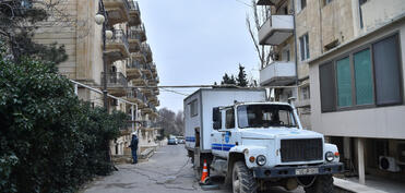 Səbail rayonunda 370 metr su xətti yenisi ilə əvəzlənib