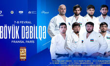 “Böyük Dəbilqə”: Azərbaycanı Parisdəki turnirdə 8 cüdoçu təmsil edəcək