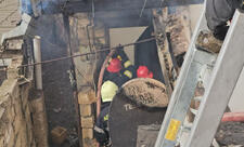 Bakıda evdə yanğın söndürülüb - YENİLƏNİB-1 - VİDEO