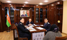 Baş prokuror İmişlidə vətəndaşları qəbul edib