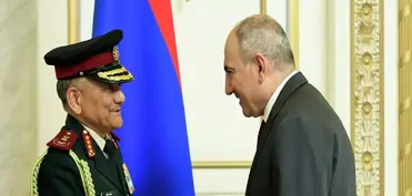 Hindistan SQ-nin Baş qərargah rəisi Ermənistana səfər edib