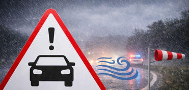 Yol polisi hava şəraiti ilə bağlı sürücülərə müraciət edib