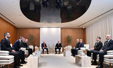 Azərbaycan və Ermənistan liderləri Əbu-Dabidə görüşüb -  FOTO - YENİLƏNİB-1