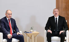 Azərbaycan və Ermənistan liderləri Əbu-Dabidə görüşüb -  FOTO - YENİLƏNİB-1