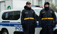 Polis hava şəraiti ilə əlaqədar gücləndirilmiş rejimdə xidmət aparır - VİDEO