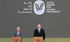Əbu-Dabidə “Zayed İnsan Qardaşlığı Mükafatı”nın təqdimolunma mərasimi keçirilib, Prezident İlham Əliyevə mükafat təqdim olunub  - VİDEO - YENİLƏNİB-3