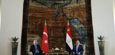 Qahirədə Ərdoğan və Sisi arasında təkbətək görüş keçirildi