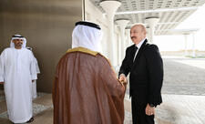 Prezidentin sosial media hesabında BƏƏ-yə işgüzar səfəri ilə bağlı videoçarx paylaşılıb - VİDEO