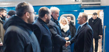 Polşanın baş naziri Tusk Kiyevə gəlib