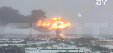 Rusiyada yanacaqdoldurma məntəqəsində güclü partlayış baş verib