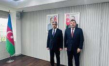 Ukraynanın səfiri nazirə təşəkkürünü bildirib