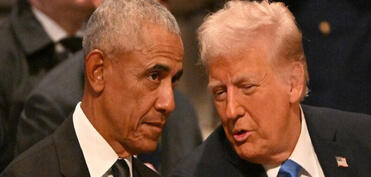 Tramp Obama və xanımı ilə bağlı qalmaqallı paylaşıma münasibət bildirib