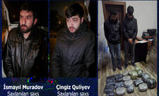 Bakıda İran vətəndaşı ilə əlbir olan 2 nəfərdən 21 kq narkotik götürülüb