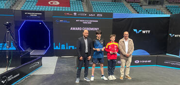 Azərbaycanın stolüstü tennisçisi beynəlxalq yarışı 2 medalla başa vurub