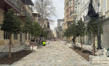 BŞİH: İslam Səfərli küçəsində abadlıq-quruculuq işləri davam etdirilir