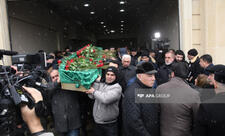 Fəzail Ağamalı ilə vida mərasimi keçirilib - FOTO