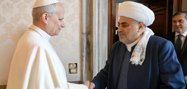 QMİ sədri Roma Papası ilə görüşüb