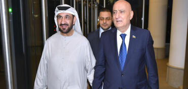 Ərəb Parlamentinin prezidenti Azərbaycana səfərə gəlib