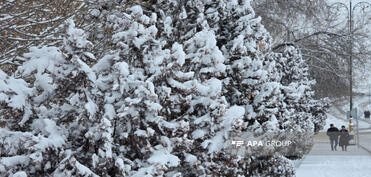 В Кельбаджаре и Лачине выпал снег