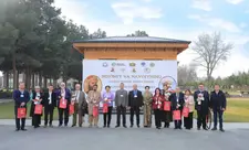 Dosent Faiq Ələkbərli Kokandda Nizami Gəncəvi və Əlişir Nəvainin insanlıq fəlsəfəsindən məruzə edib