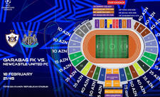 “Qarabağ” – “Nyukasl” oyununa biletlərin qiyməti açıqlanıb
