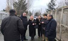 FHN yanında İctimai şura üzvləri Xüsusi Riskli Xilasetmə Xidmətində görüş keçirib