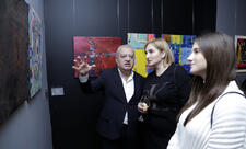 Rəssam Fuad Nəsirovun “Hisslər memarı” adlı fərdi sərgisi açılıb