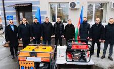 Ukraynanın İrpin şəhəri Azərbaycandan generatorlar aldı