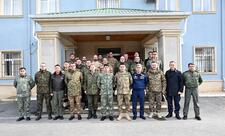 Hərbi attaşelər HHQ-nin hərbi hissəsində olublar - VİDEO